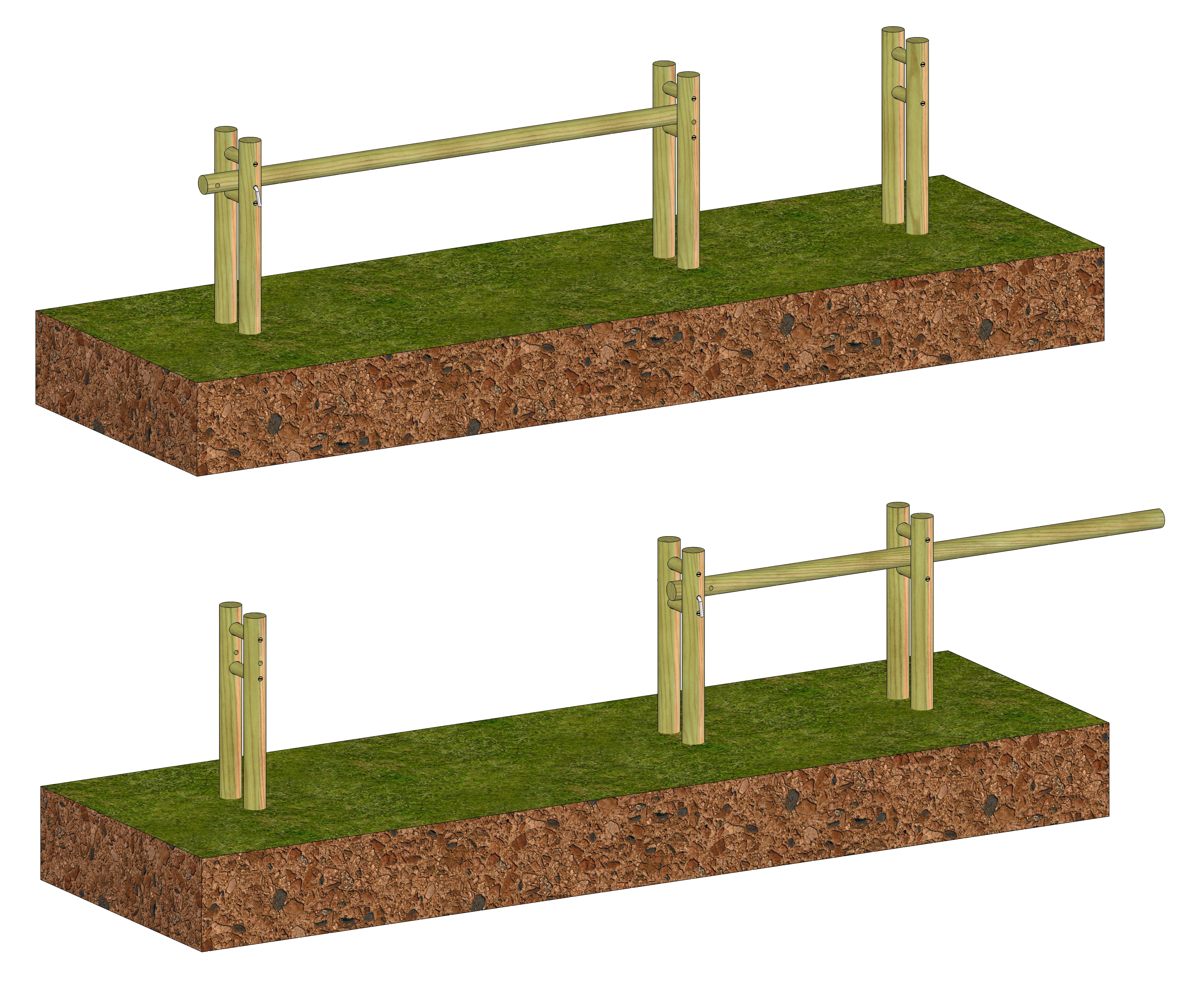 Swivel gate